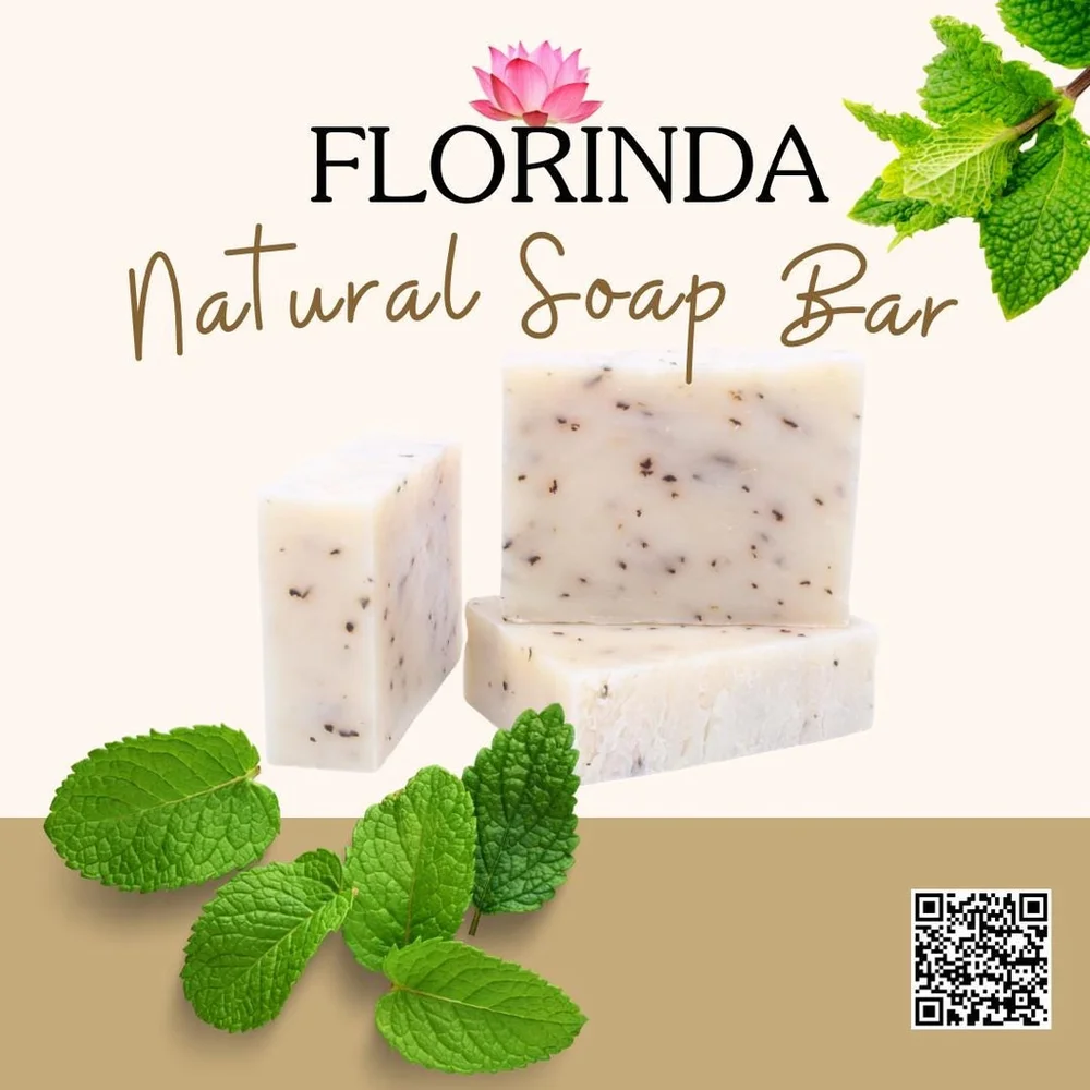 Florinda Beauty Pure Peppermint Leaf Handmade Soap - Picture 4 of 10